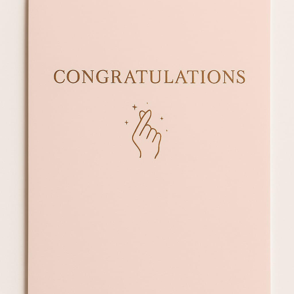 Celebration Cards — For Congratulation