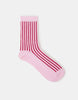 Pink Stripe Socks