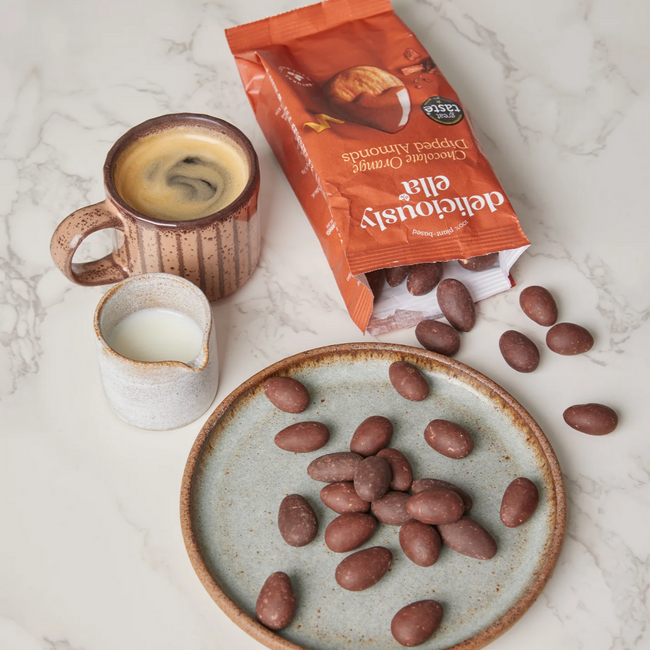 Choc Orange Almonds
