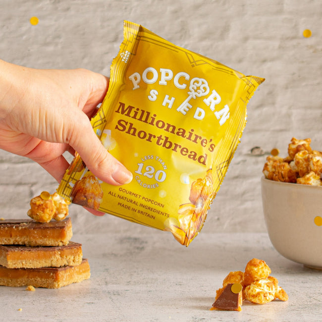 Millionaire’s Shortbread Popcorn
