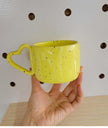 Yellow Heart Mug