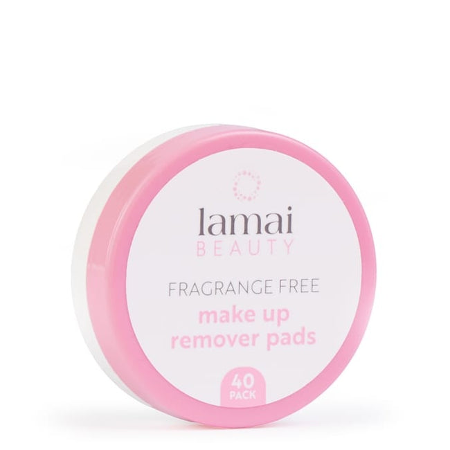 Lamai Beauty Makeup Remover Pads – 40 Pack