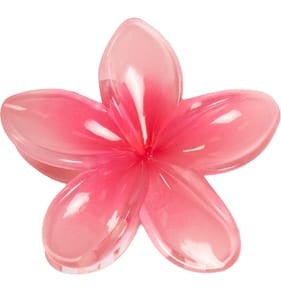 Pink Flower Hair Clip