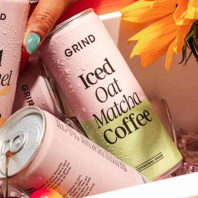 Grind Iced Oat Matcha Coffee