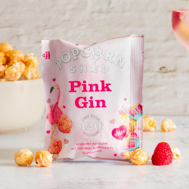 Popcorn Shed – Pink Gin Popcorn