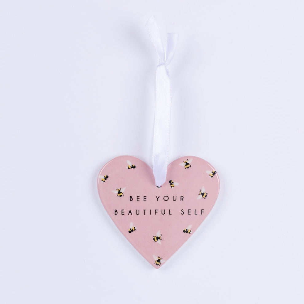 Bee Your Beautiful Self – Hanging Heart