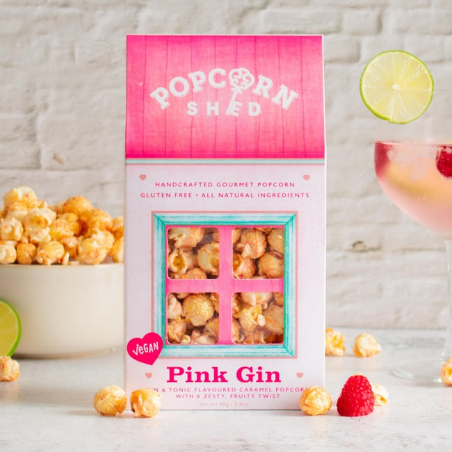 Pink Gin Popcorn – Popcorn Shed