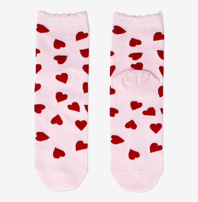 Scattered Hearts Socks