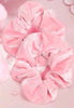 Velvet Pink Scrunchies