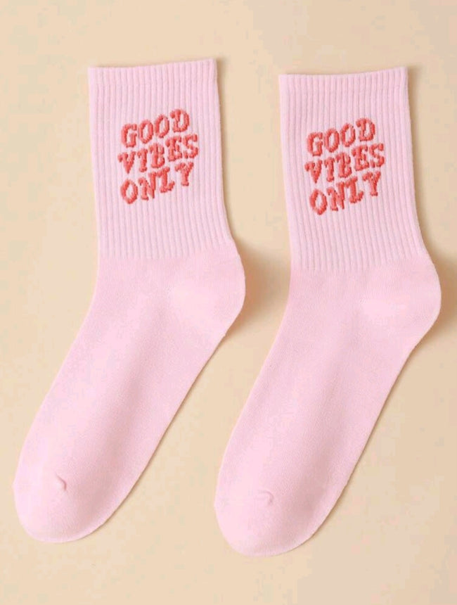 Good Vibes Only Socks