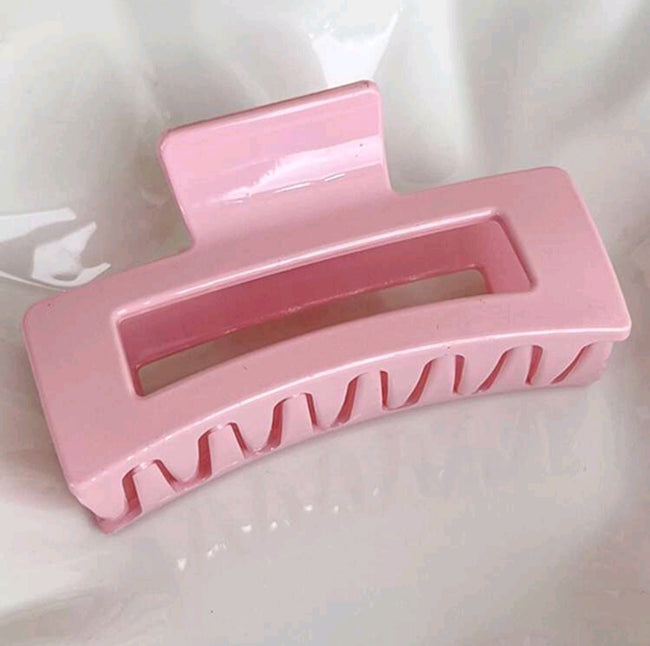 Chunky Pink Claw Clip
