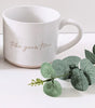 “Take Your Time” Speckled Mug