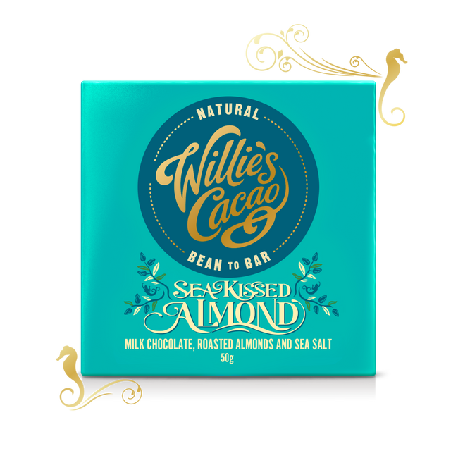 Willie’s Cacao ‘Sea Kissed Almond’ Bar