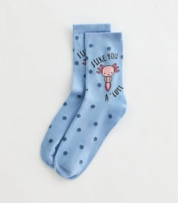 “I like you a ‘lotl” Socks