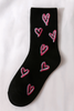 Black Heart Socks