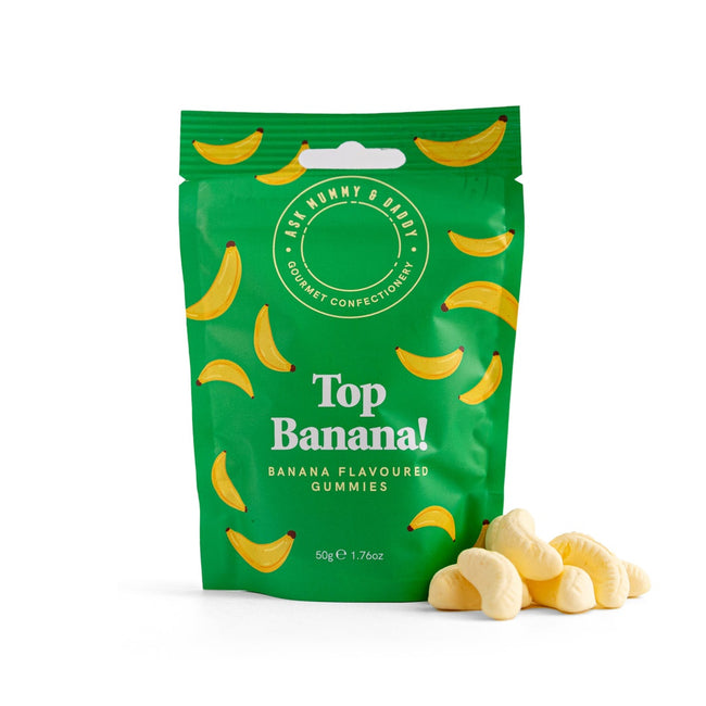 Ask Mummy & Daddy “Top Banana” Gummies